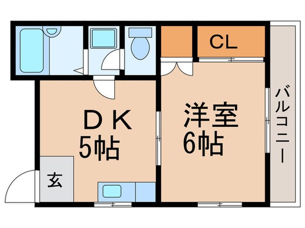 ファミール桜井の物件間取画像